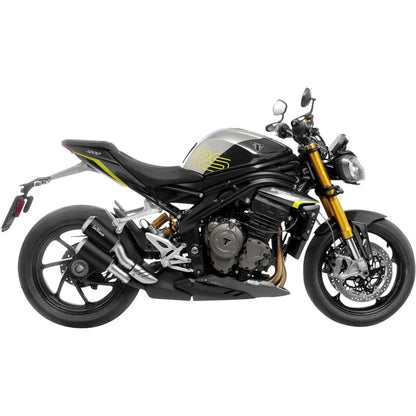 LeoVince LV-10 Black Edition Slip-On Muffler for Triumph Speed Triple1200 RR/RS/RX [MPN: 1811-4920]_1877776