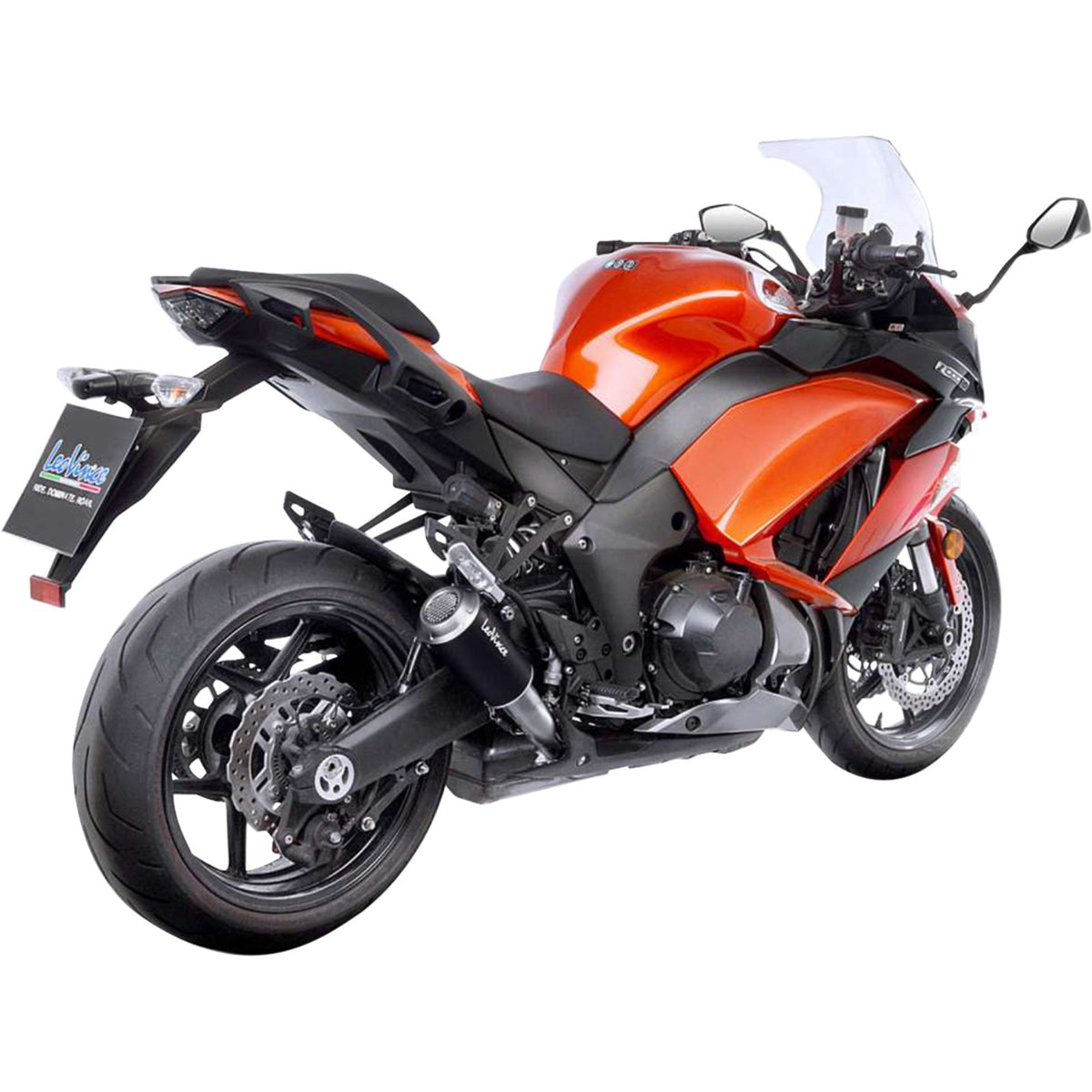 LeoVince LV-12 R Slip-On Muffler - Black for KTM 1090/1190/1290 [MPN: 1811-4941]_1877761