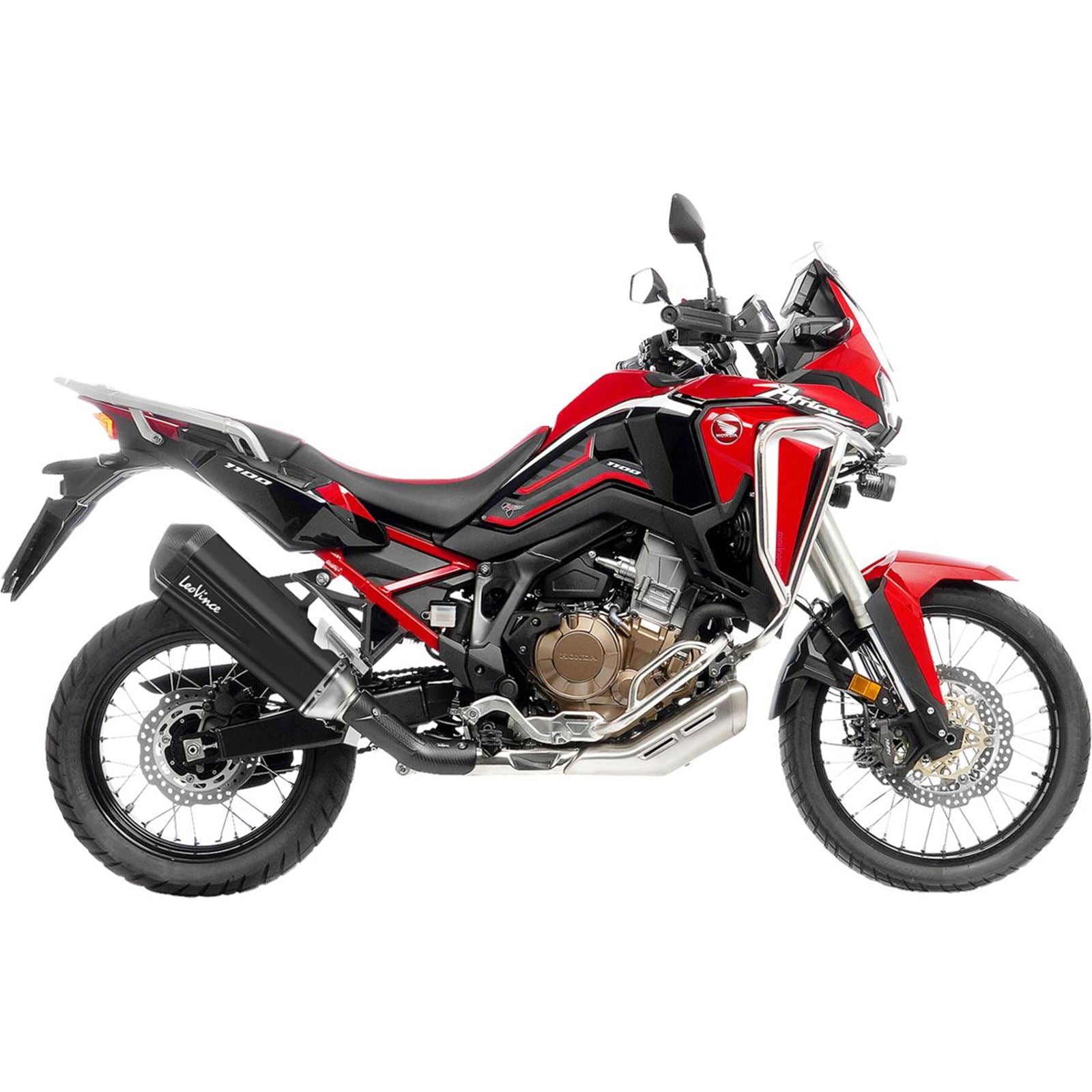 LeoVince LV-12 R Slip-On Muffler - Black for Honda CRF 1100 [MPN: 1811-4945]_1902553