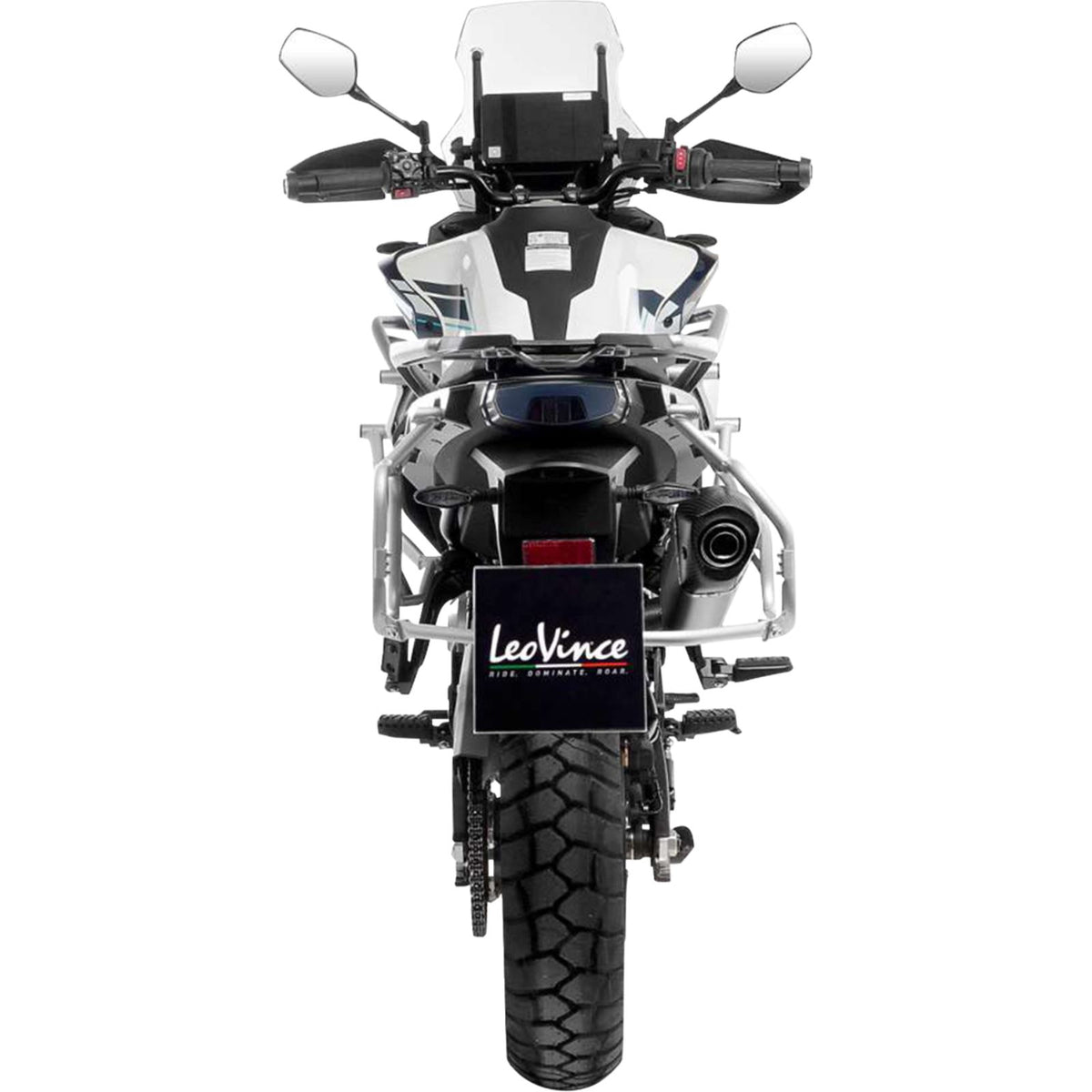 LeoVince LV-14 Slip-On Muffler - Stainless Steel for KTM/CF MOTO 790/800/890/901 [MPN: 1811-4946]_1877819