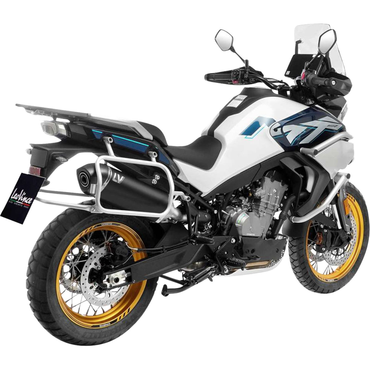 LeoVince LV-14 Slip-On Muffler - Black for KTM/CF MOTO 790/800/890/901 [MPN: 1811-4947]_1877787