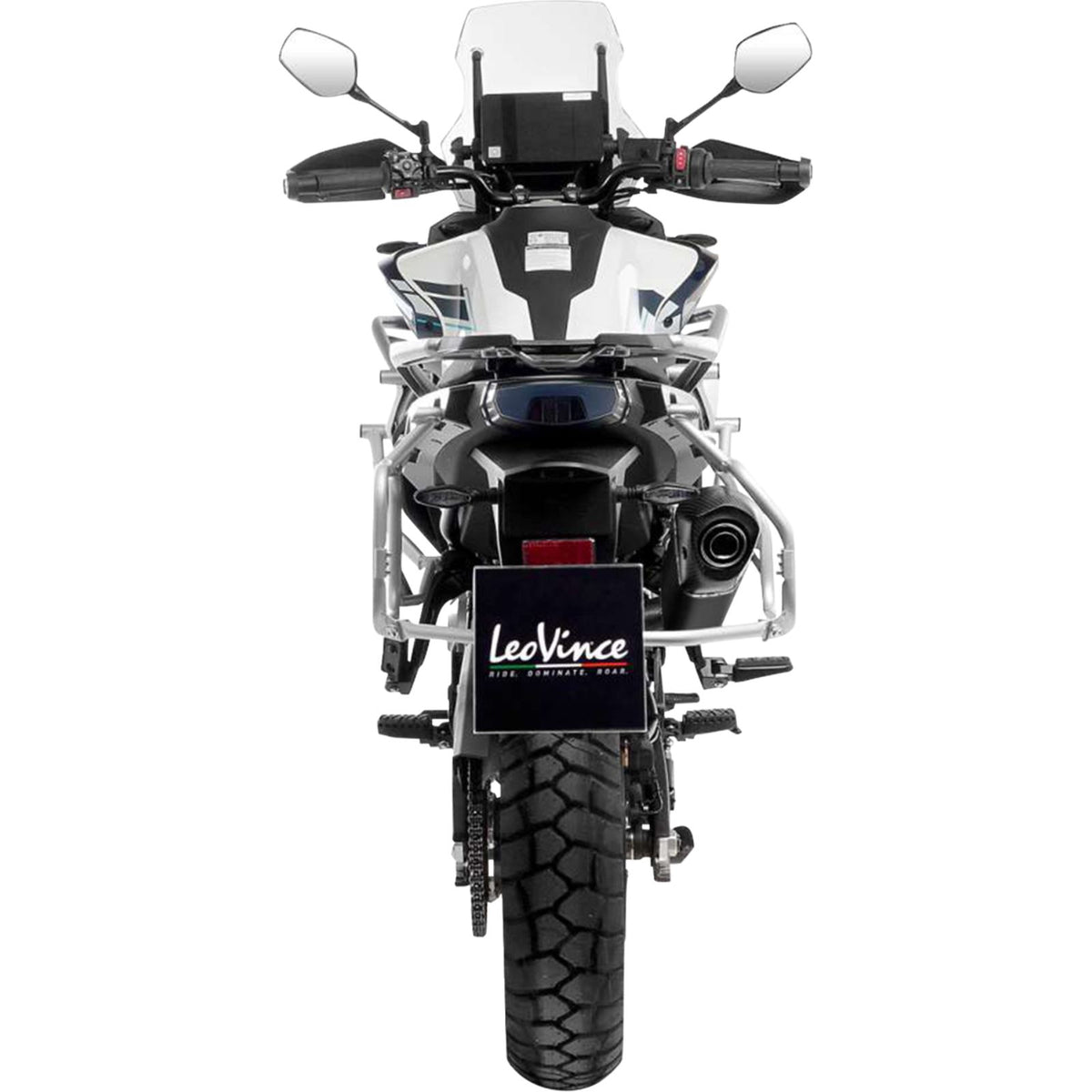 LeoVince LV-14 Slip-On Muffler - Black for KTM/CF MOTO 790/800/890/901 [MPN: 1811-4947]_1877788