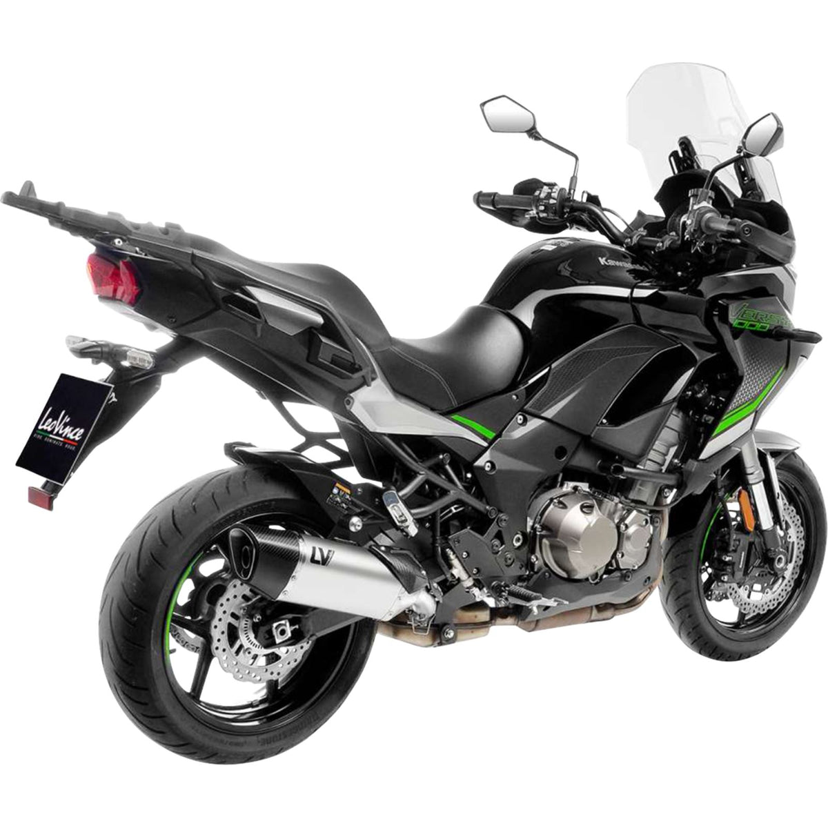 LeoVince LV-14 R Slip-On Muffler - Stainless Steel for Kawasaki Versys 1000 [MPN: 1811-4948]_1877807