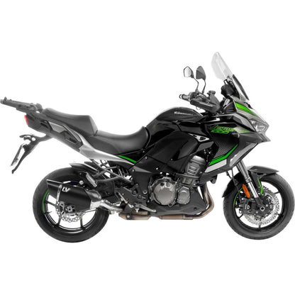 LeoVince LV-14 R Slip-On Muffler - Black for Kawasaki Versys 1000 [MPN: 1811-4949]_1877773