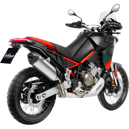 LeoVince LV-14 Slip-On Muffler - Stainless Steel for Aprilia Tuareg 660 [MPN: 1811-4950]_1877868