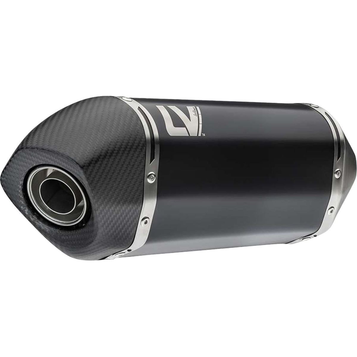 LeoVince LV-14 Black Edition Slip-On Muffler for Aprilia Tuareg 660 [MPN: 1811-4951]_1877833