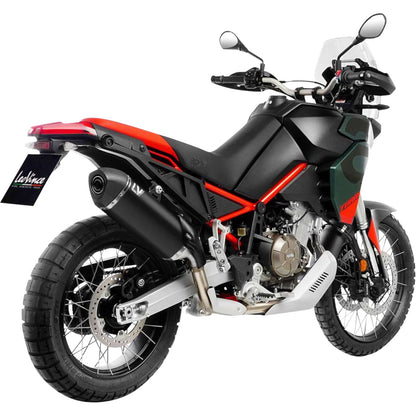 LeoVince LV-14 Black Edition Slip-On Muffler for Aprilia Tuareg 660 [MPN: 1811-4951]_1877834