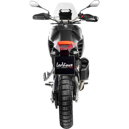 LeoVince LV-14 Black Edition Slip-On Muffler for Aprilia Tuareg 660 [MPN: 1811-4951]_1877835