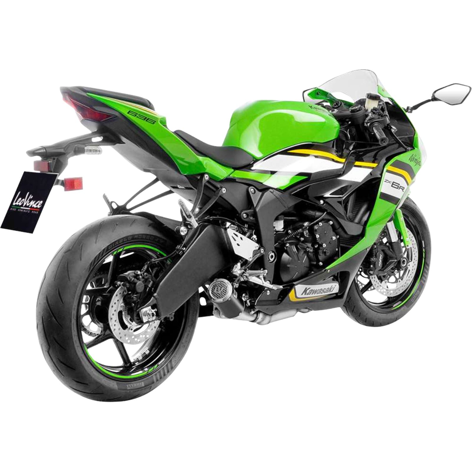 LeoVince LV Corsa S Black Edition Slip-On Muffler for Kawasaki ZX-6R [MPN: 1811-4956]_1877838