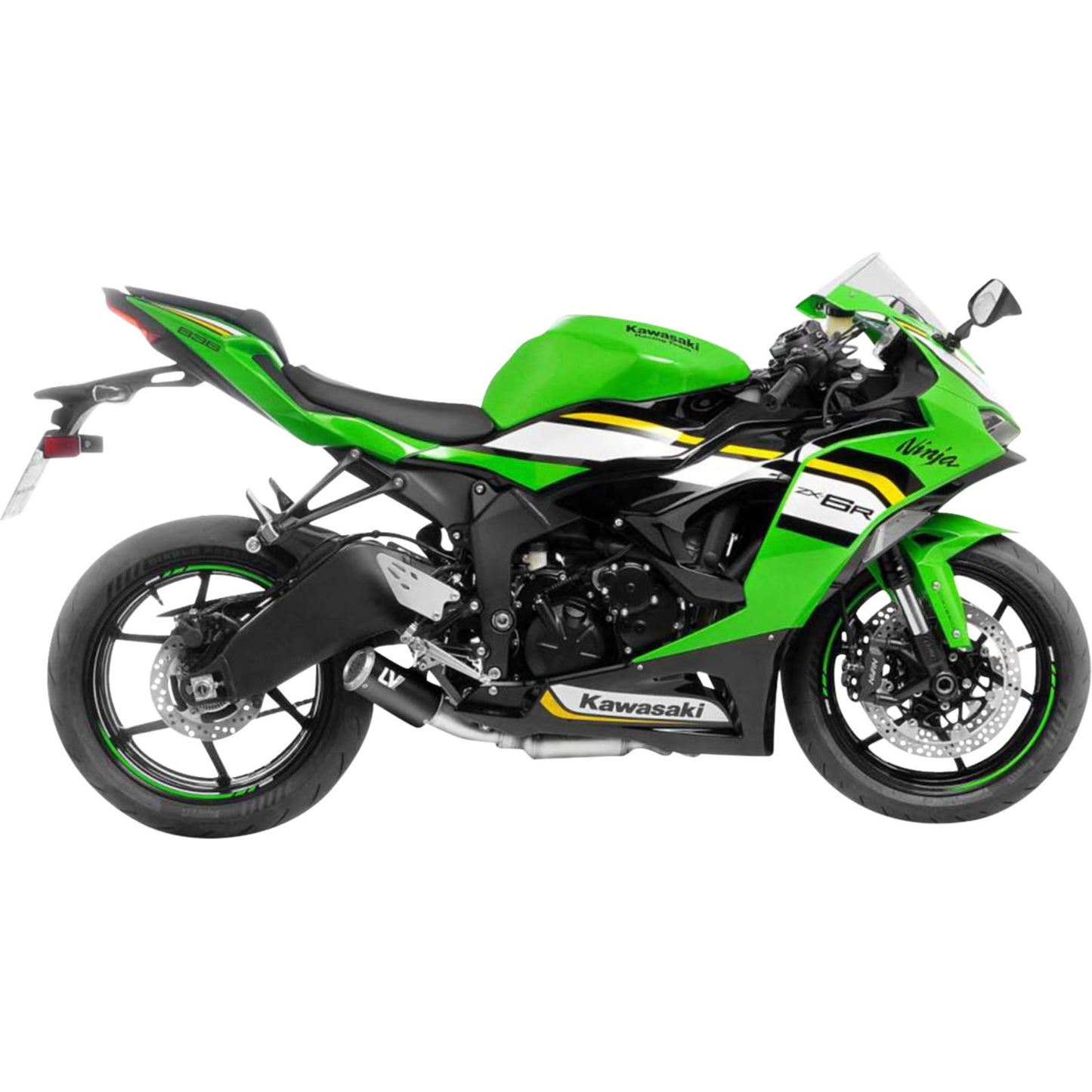 LeoVince LV Corsa S Black Edition Slip-On Muffler for Kawasaki ZX-6R [MPN: 1811-4956]_1877879
