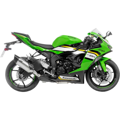 LeoVince LV-14 R Slip-On Muffler - Stainless Steel for Kawasaki ZX-6R [MPN: 1811-4962]_1877846