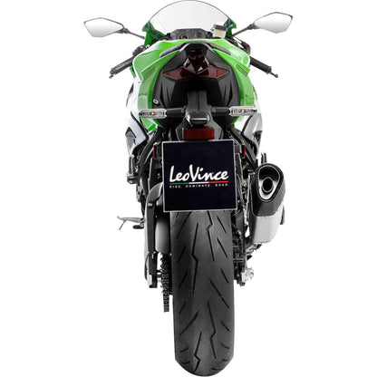 LeoVince LV-14 R Slip-On Muffler - Stainless Steel for Kawasaki ZX-6R [MPN: 1811-4962]_1877847
