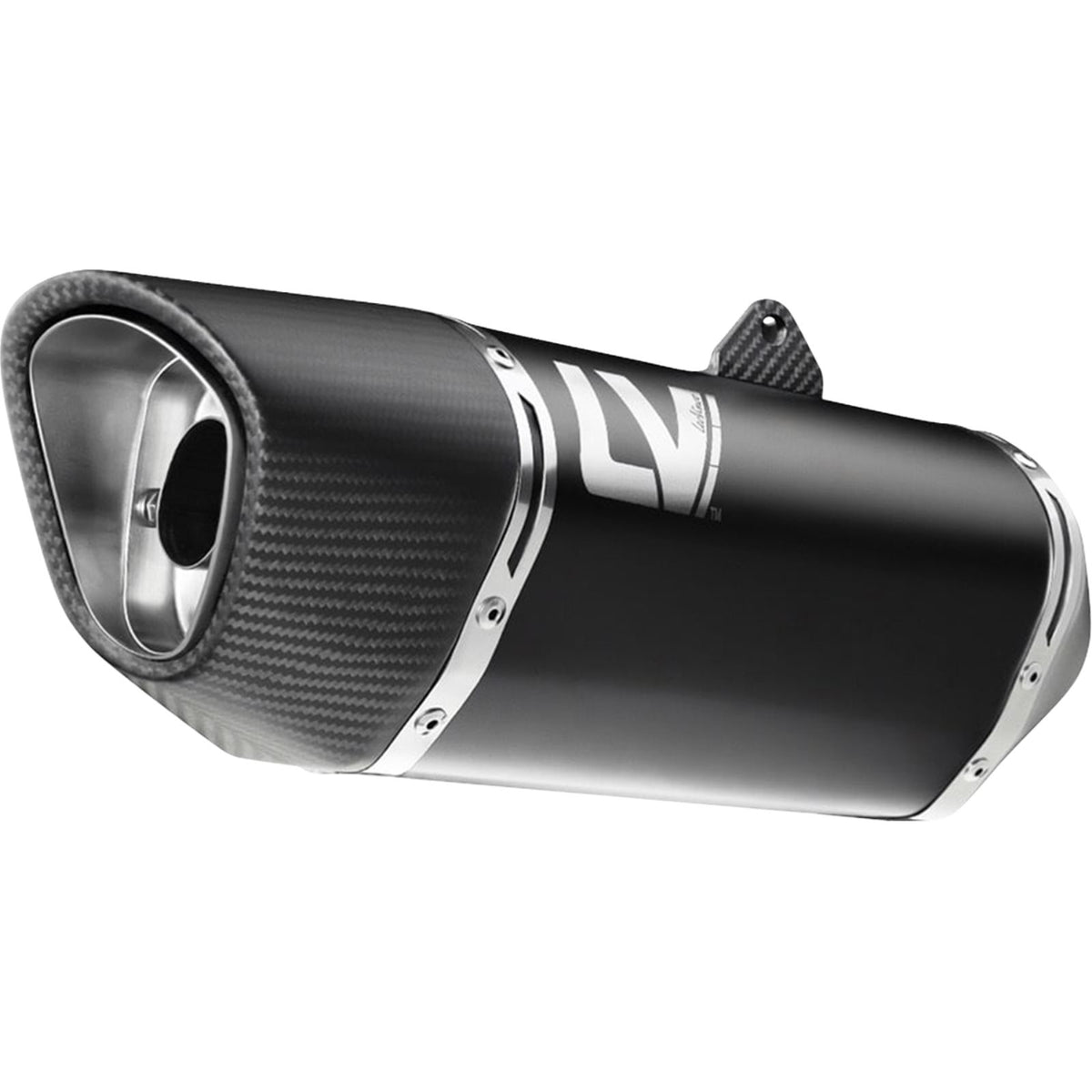 LeoVince LV-14 R Black Edition Slip-On Muffler for Kawasaki ZX-6R [MPN: 1811-4963]_1877832