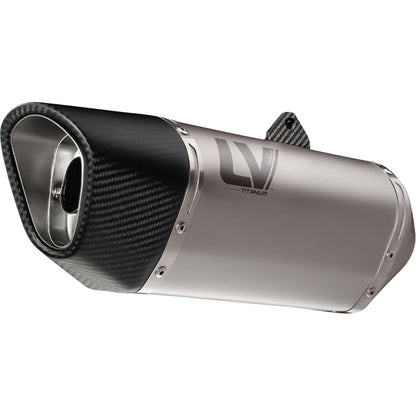LeoVince LV-14 R Slip-On Muffler - Titanium for Kawasaki ZX-6R [MPN: 1811-4964]_1877796