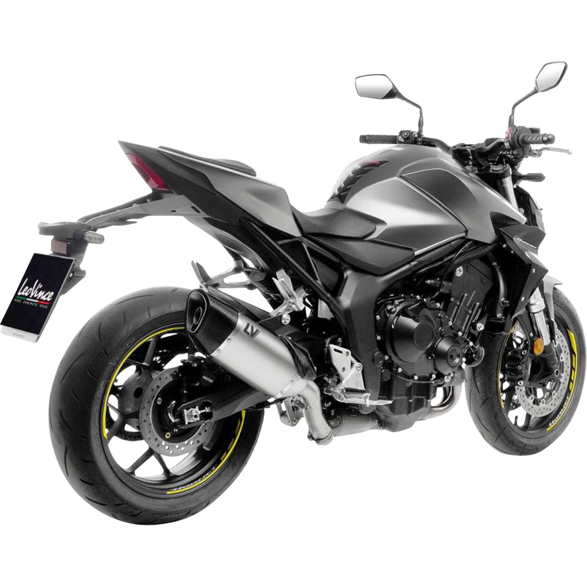 LeoVince LV-14 R Slip-On Muffler - Titanium for Honda CB 1000 Hornet [MPN: 1811-4967]_1877889
