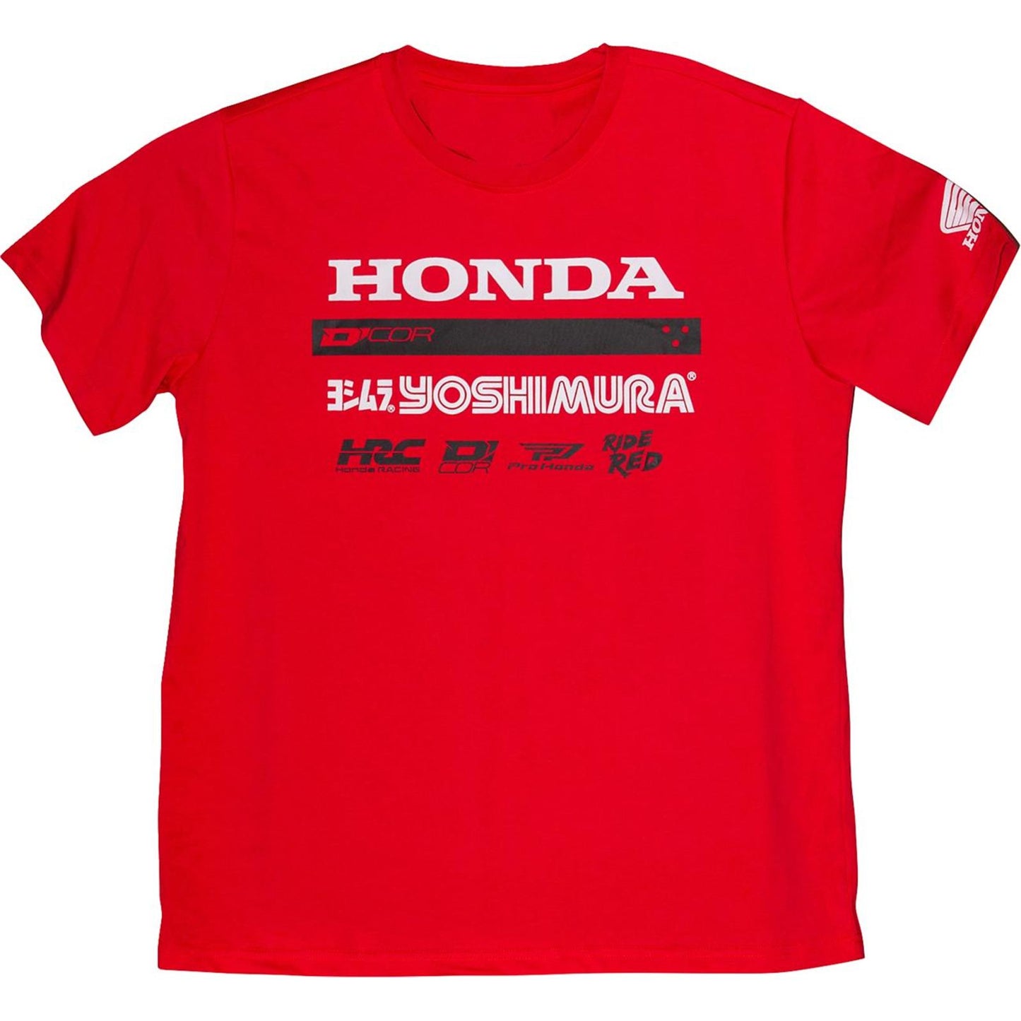 D'Cor Honda Factory2 T-Shirt - Red_2098802
