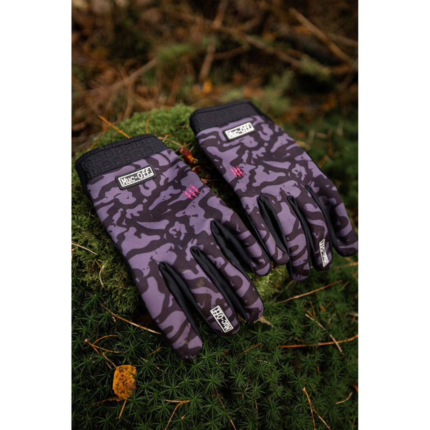 Muc-Off Rider Gloves - Gray Camo - 2XL [MPN: GL01181]_1911214
