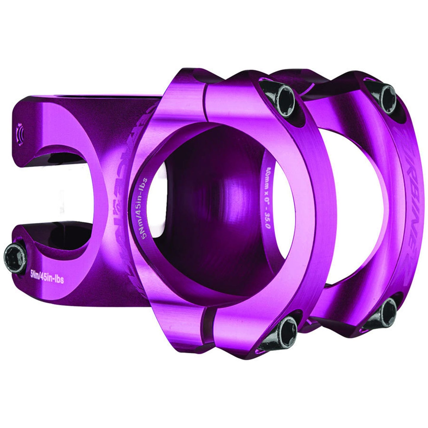 Race Face Turbine R 35 Stem - 50mm, 35mm Clamp - 1-1/8" - Purple [MPN: SM1024]_1915432