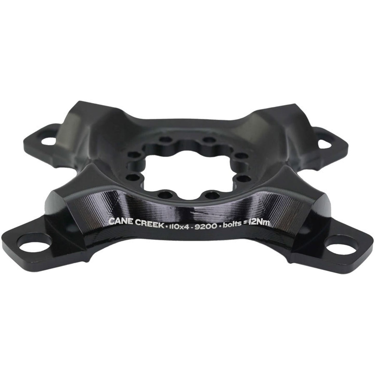Cane Creek eeWings Chainring Spider - 4-Bolt, 110 Asymmetric BCD, Black [MPN: CK1673]_1910759