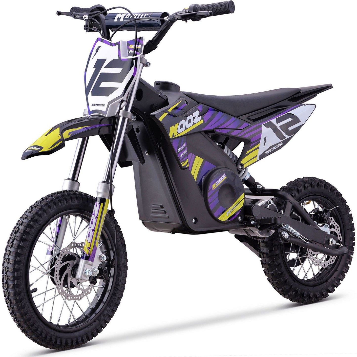 MotoTec USA 36v 1000w (HP112E-PRO) Electric Dirt Bike - Purple [MPN: Dirt-Bike-36v-1000w-HP112E-PRO_Purple]_1877924