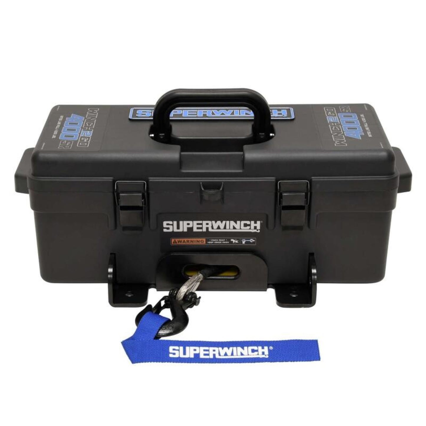 Super Winch 4000 lbs. 12V DC 3/16" x 50' Synthetic Rope Winch2Go [MPN: suw1140232]_1878244