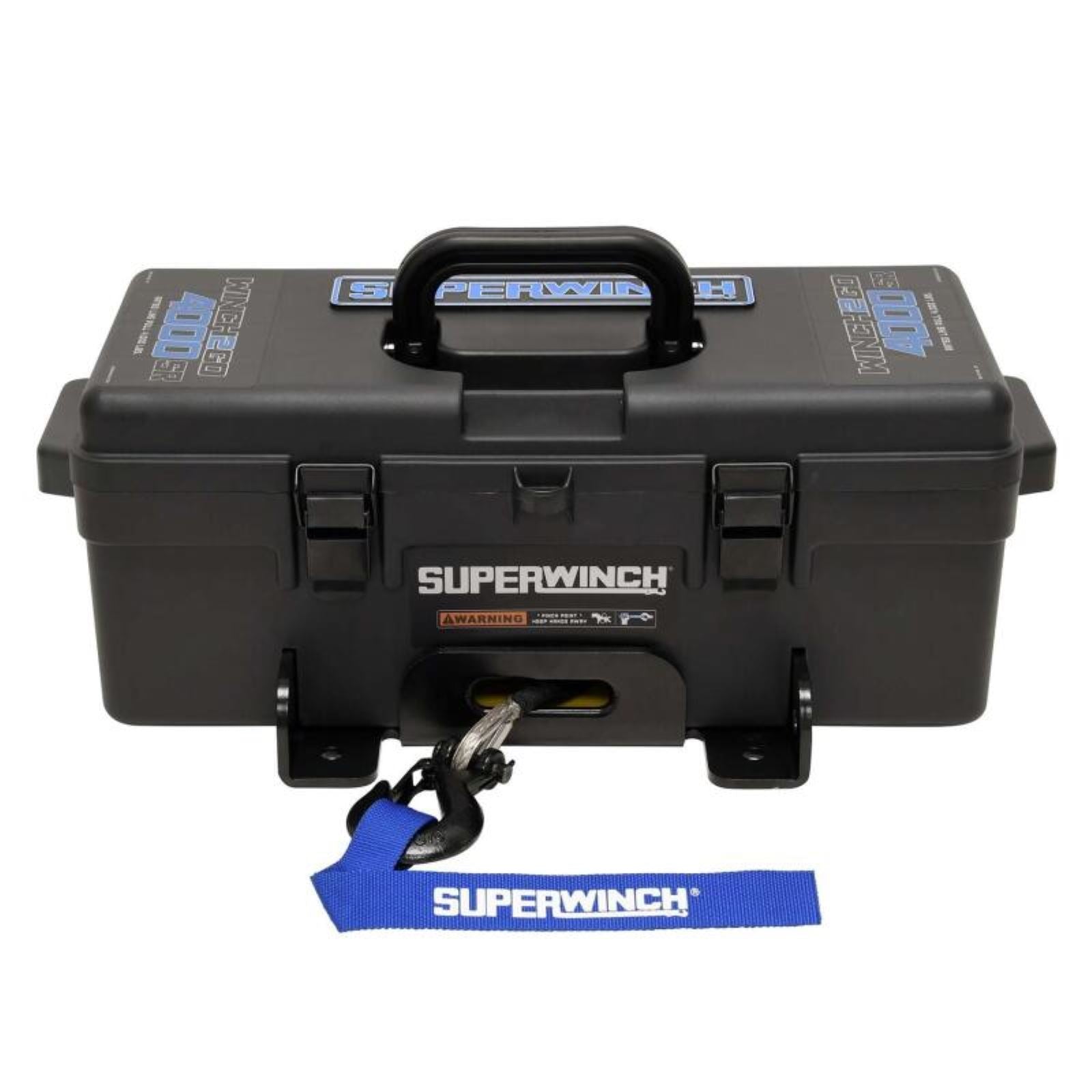 Super Winch 4000 lbs. 12V DC 3/16" x 50' Synthetic Rope Winch2Go [MPN: suw1140232]_1878244