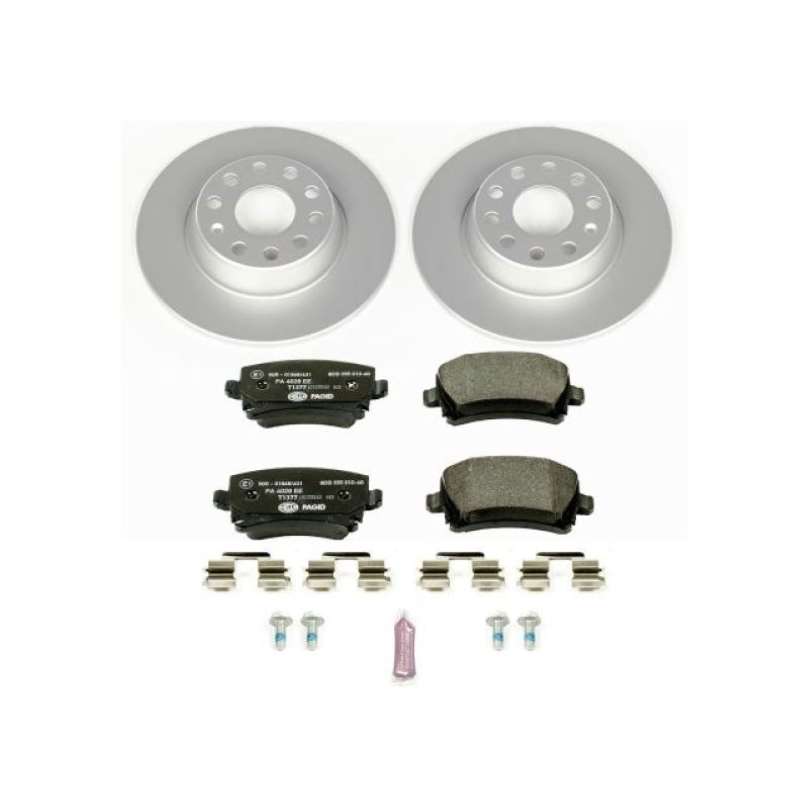 Powerstop Rear Euro-Stop Brake Kit for 06-09 Audi A3  [MPN: psbESK2261]_1878387