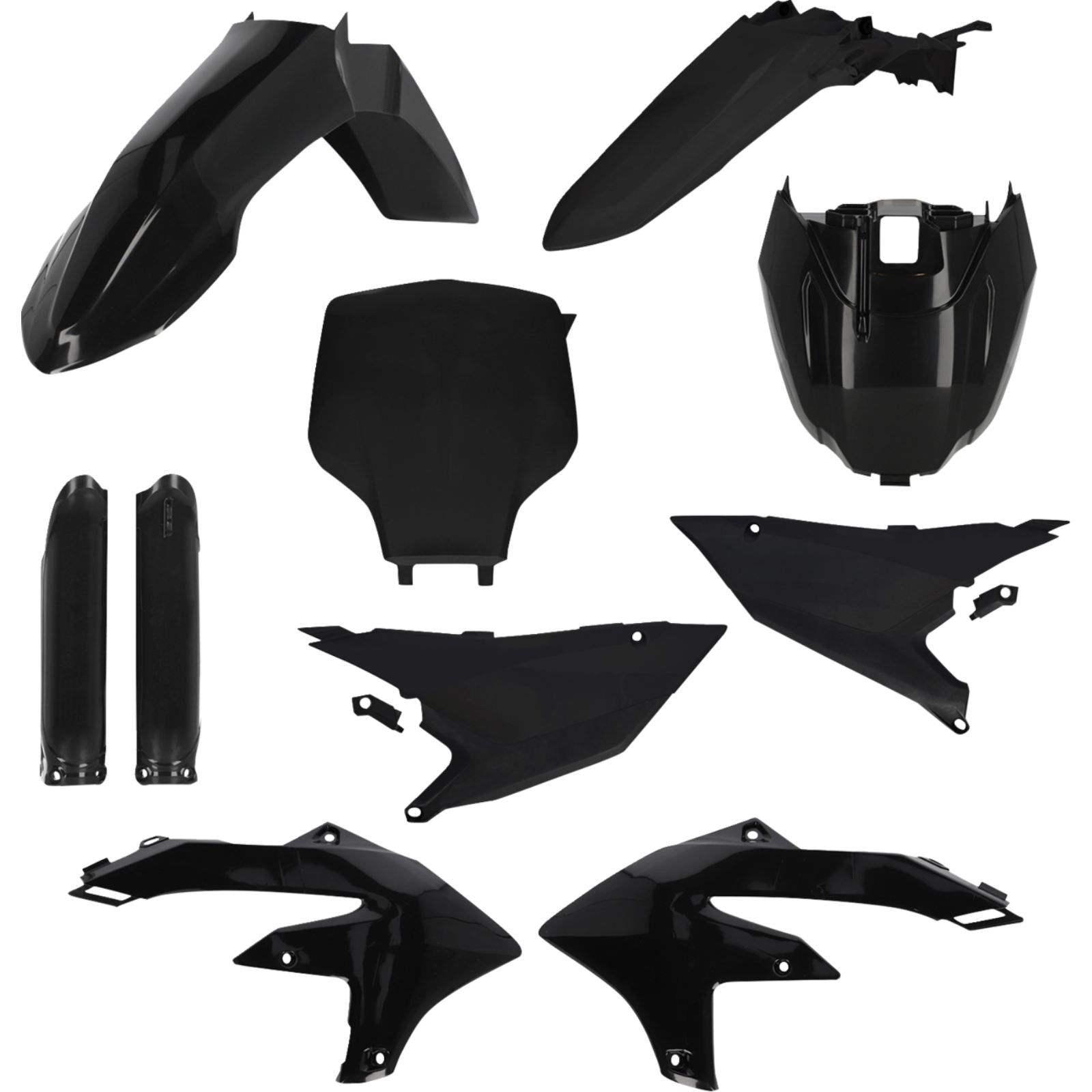 Acerbis Full Body Kit - Black for Yamaha - YZ '26 [MPN: acb2988230001]_1943032