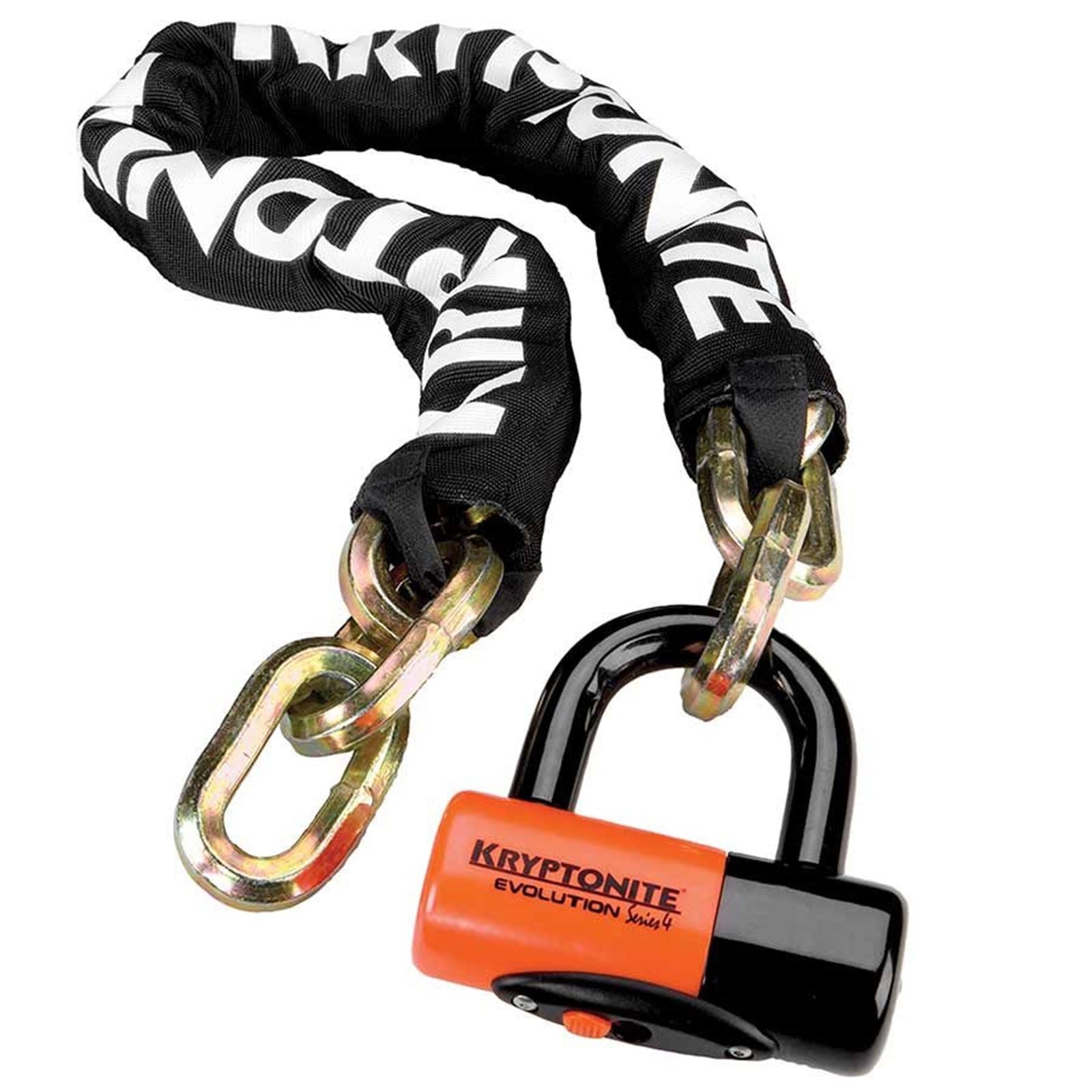 Kryptonite New York Chain with Evolution Series 4 Disc Lock 3'-3" [MPN: 999515]_1109531