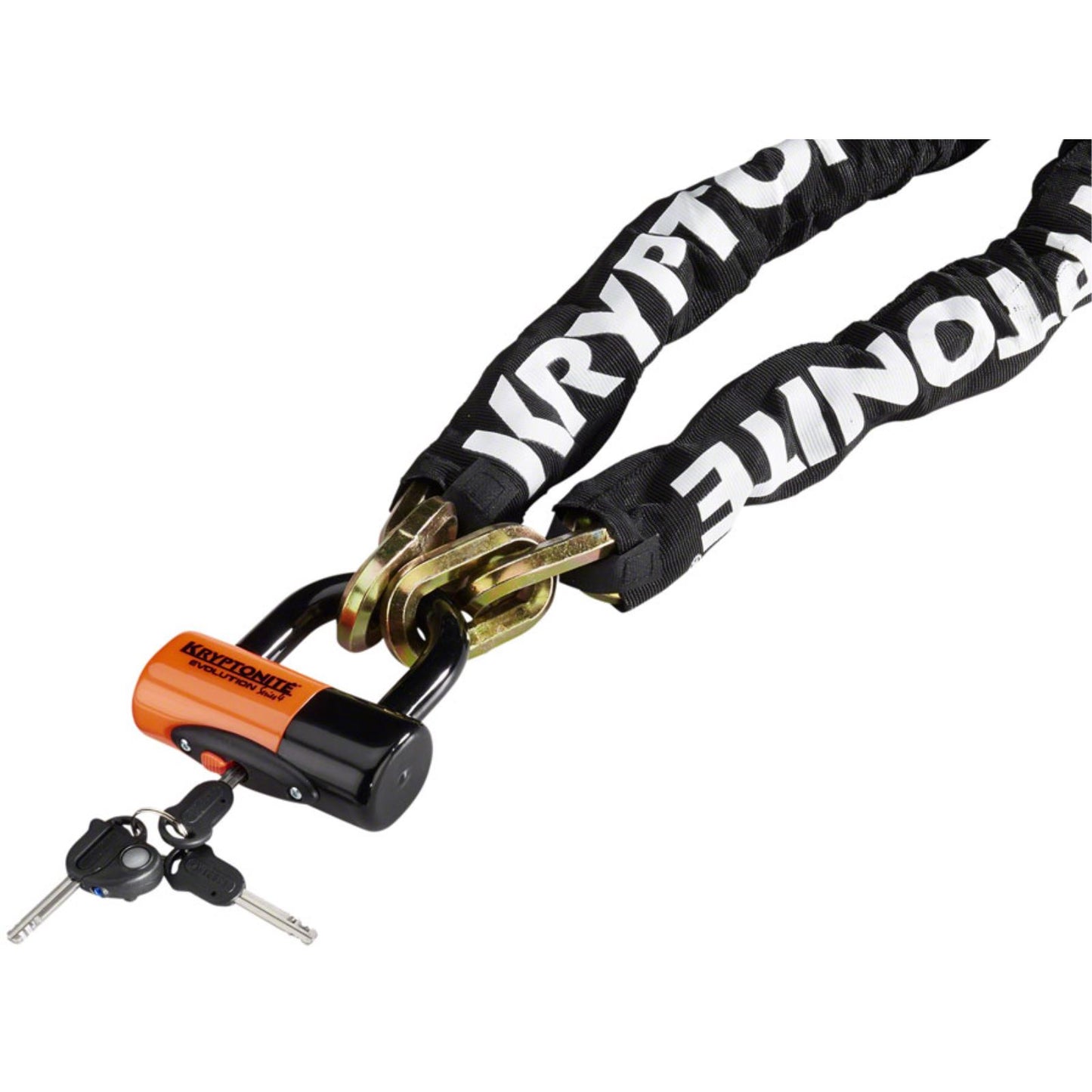 Kryptonite New York Chain with Evolution Series 4 Disc Lock 5'-6" [MPN: 999522]_1196221