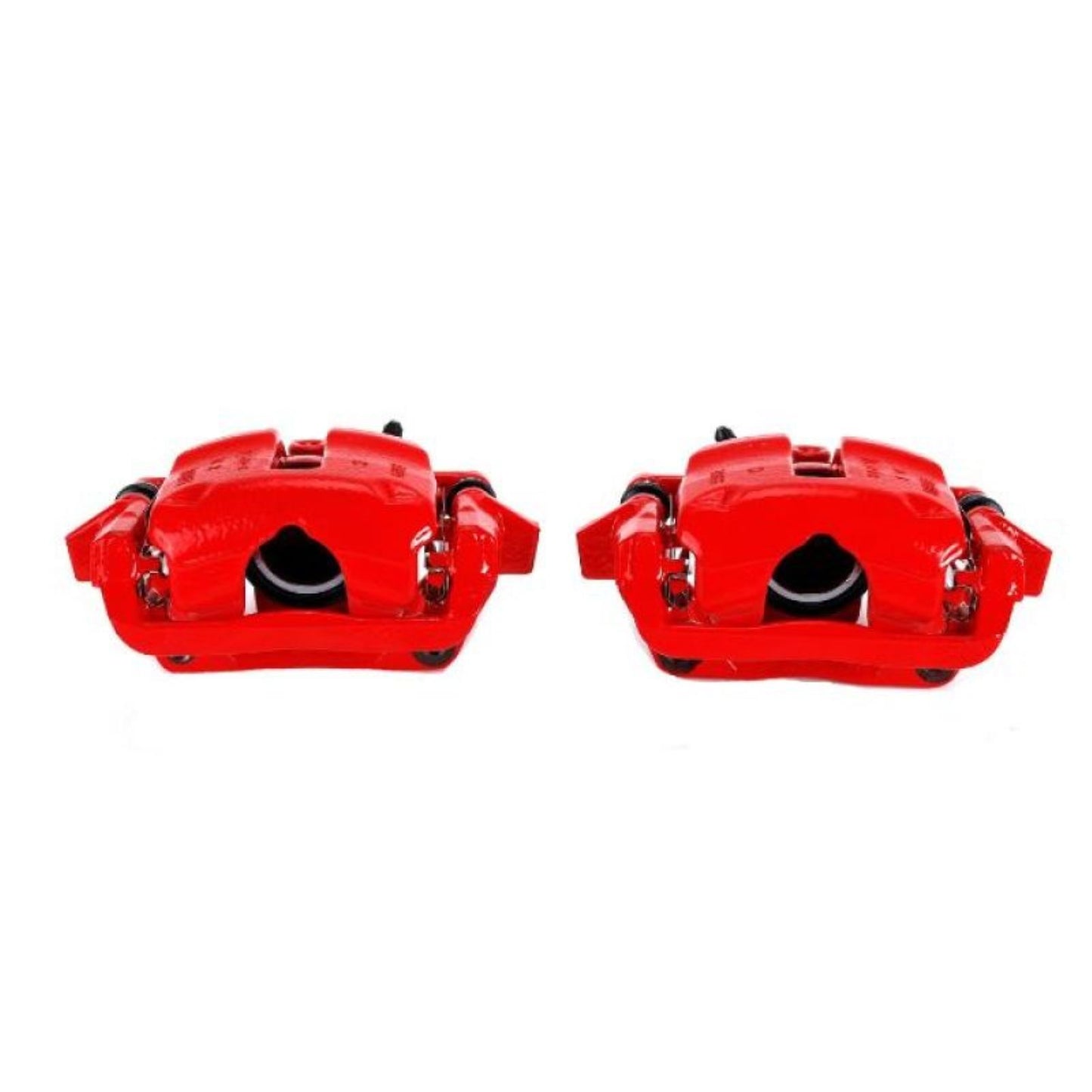 Powerstop Front Red Calipers w/Brackets - Pair for 07-16 Mini Cooper [MPN: psbS3320A]_1882195
