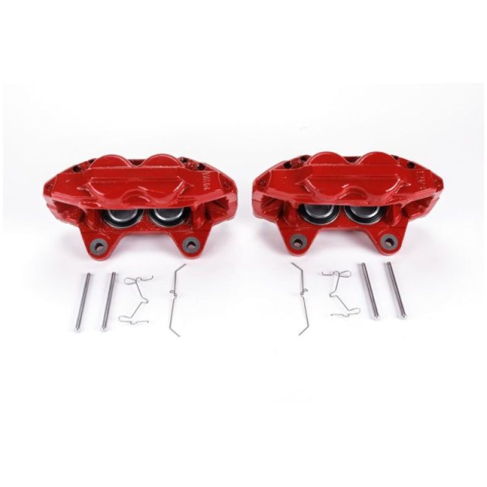 Powerstop Front Red Calipers w/o Brackets - Pair for 10-15 Lexus GX460 [MPN: psbS6278]_1882141