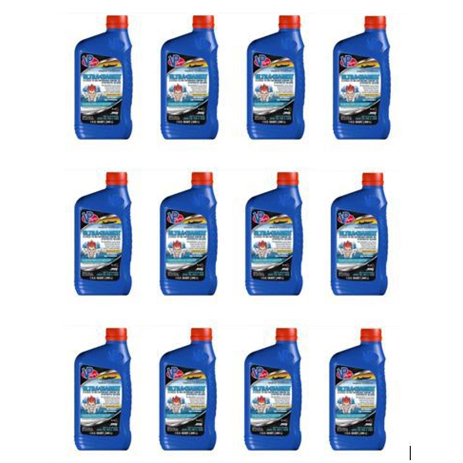 VP Racing 2T Ultra Marine TC-W3 Synthetic Blend Oil 1/Quart PACK OF 12 [MPN: VP4100203]_1882651