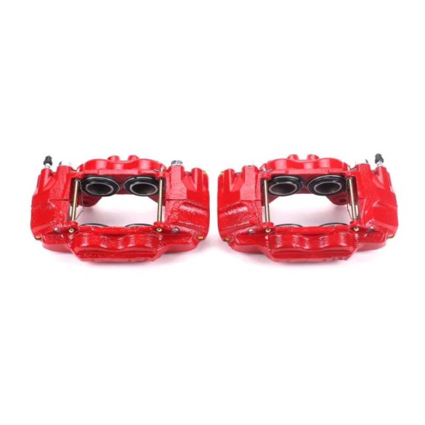Powerstop Front Red Calipers w/o Brackets - Pair for 03-09 Lexus GX470 [MPN: psbS2766]_1885468