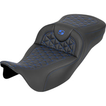 Saddlemen RoadSofa™ Tri Gripper Seat - Extended Reach - w/o Backrest - For FLH/FLT '08-'25_1887367