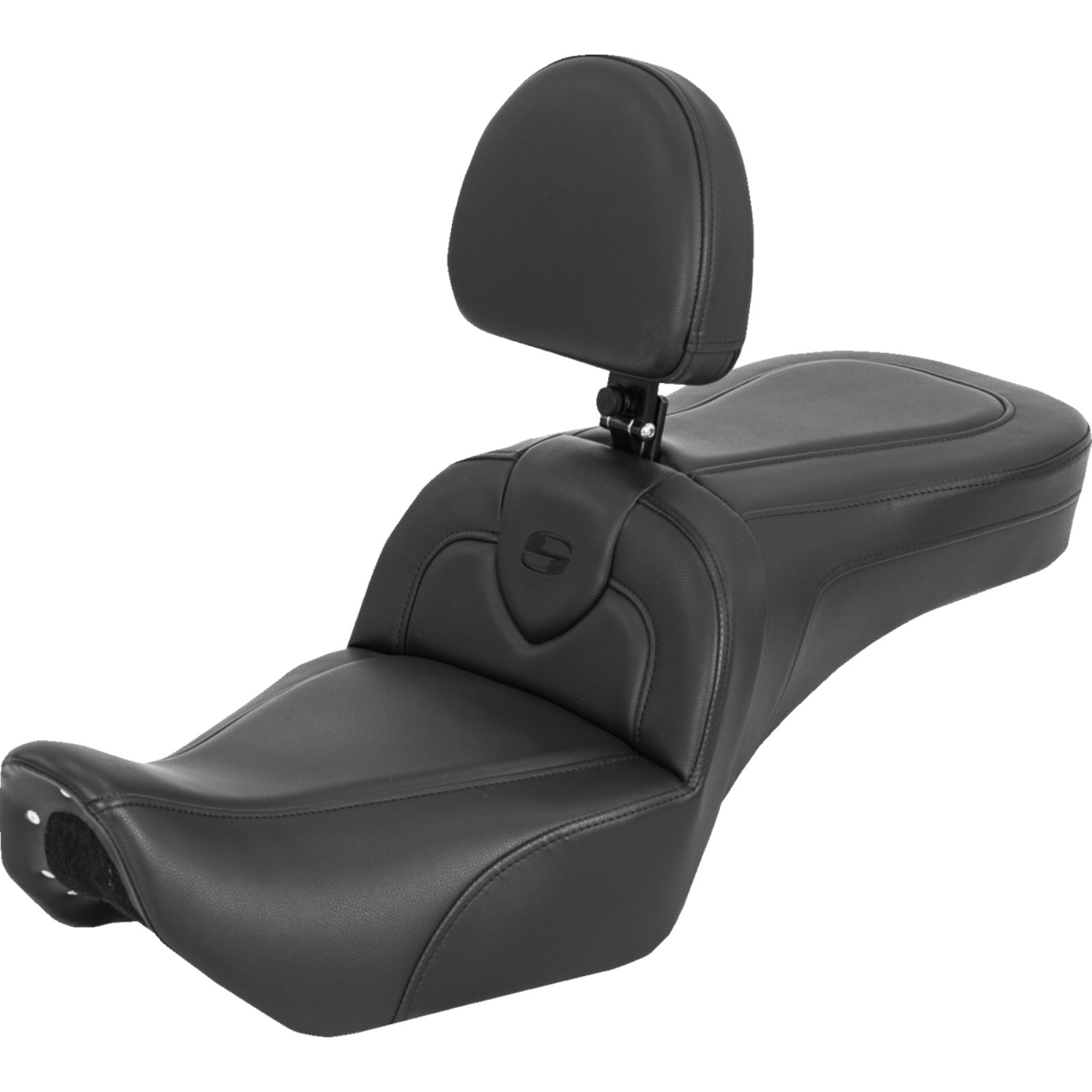 Saddlemen RoadSofa™ Seat - w/ Backrest - Black - For RH975 '22-'25 [MPN: 0804-0856]_1887324