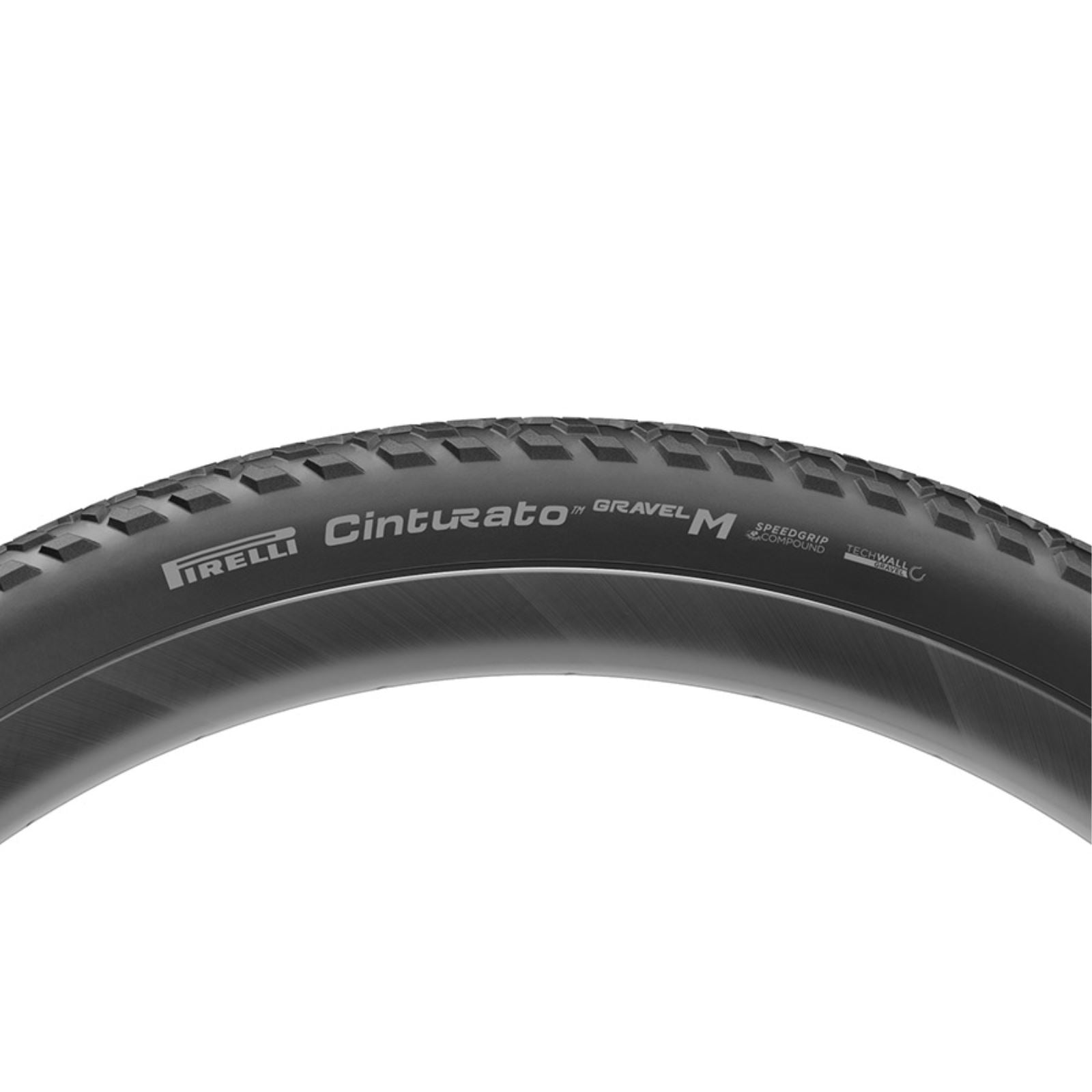 Pirelli - Bicycle Cinturato Gravel M Tire - 700 x 45, Tubeless, Folding, Black [MPN: 012162-04-700]_1887590