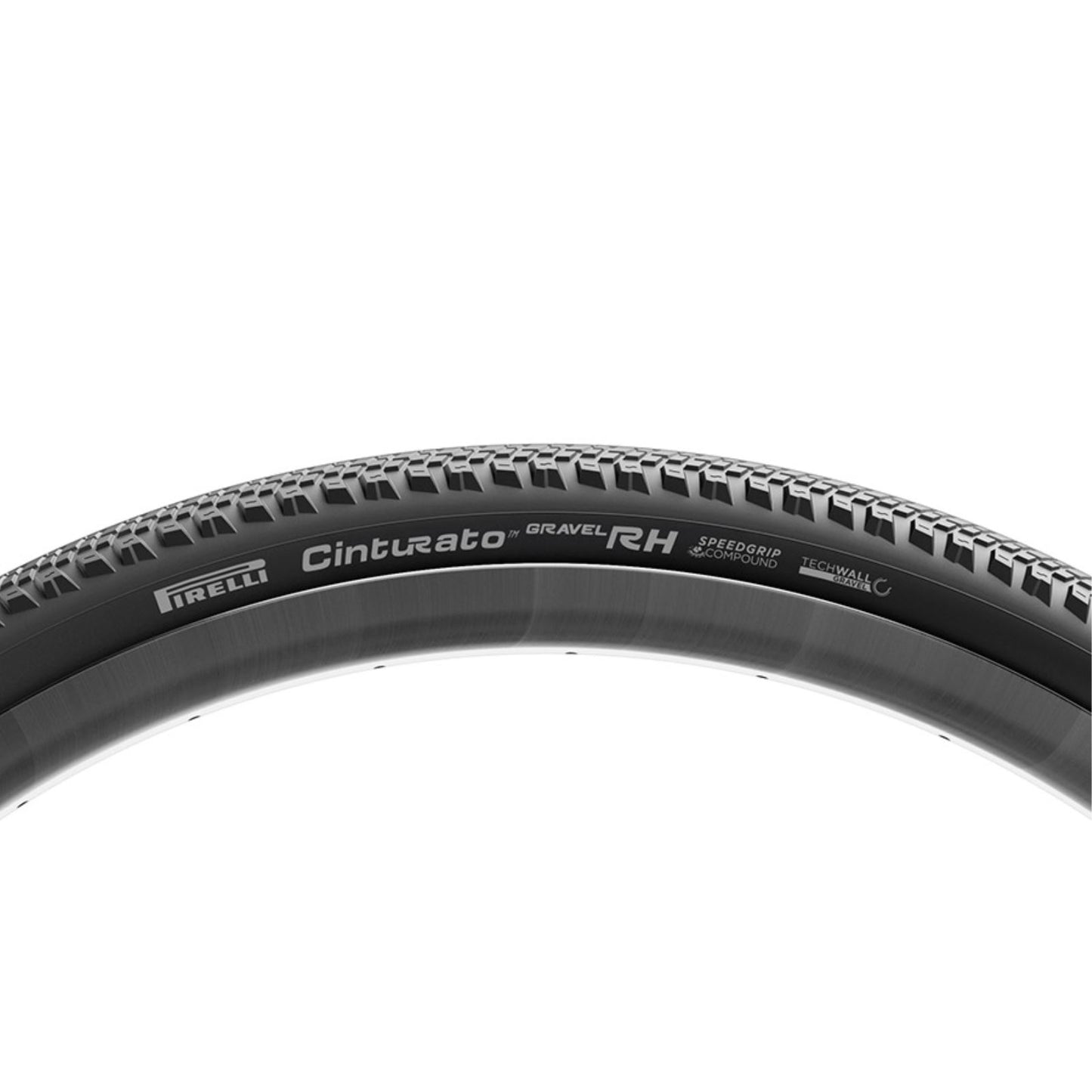 Pirelli - Bicycle Cinturato Gravel RH Tire - 700 x 50, Tubeless, Folding, Black [MPN: 012163-03-700]_1887657
