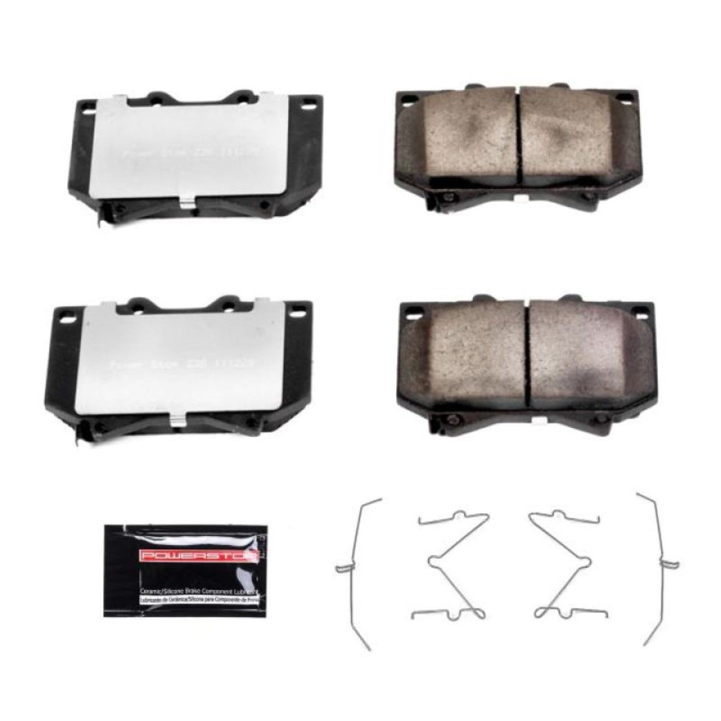 Powerstop Front Z36 Truck & Tow Brake Pads w/Hardware for 01-03 Toyota Sequoia [MPN: psbZ36-812]_1888069