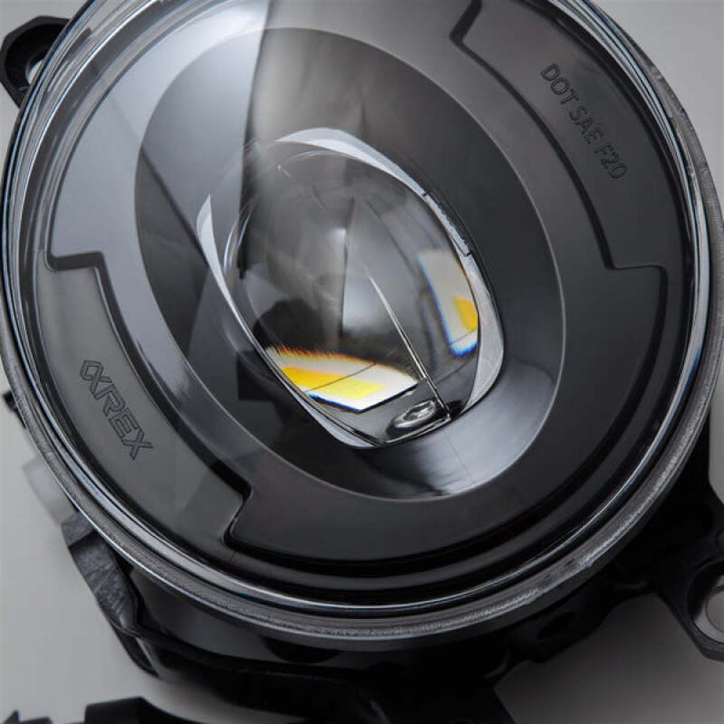 Alpharex Universal DoubleTap LED Projector Fog Lights - White/Amber [MPN: arx210023]_2734128