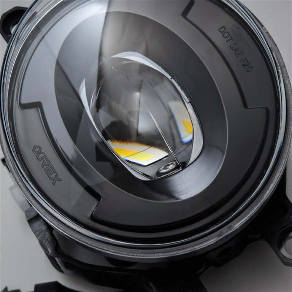 Alpharex Universal DoubleTap LED Projector Fog Lights - White/Amber [MPN: arx210023]_2734128