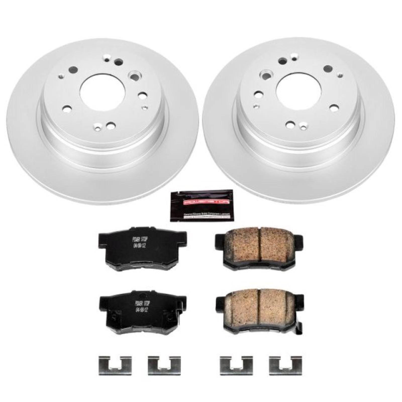 Powerstop Rear Z17 Evolution Geomet Coated Brake Kit for 04-08 Acura TL [MPN: CRK5399]_1891520