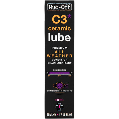 Muc-Off C3 Ceramic All Weather Lube - 50ml [MPN: 21466]_1911411