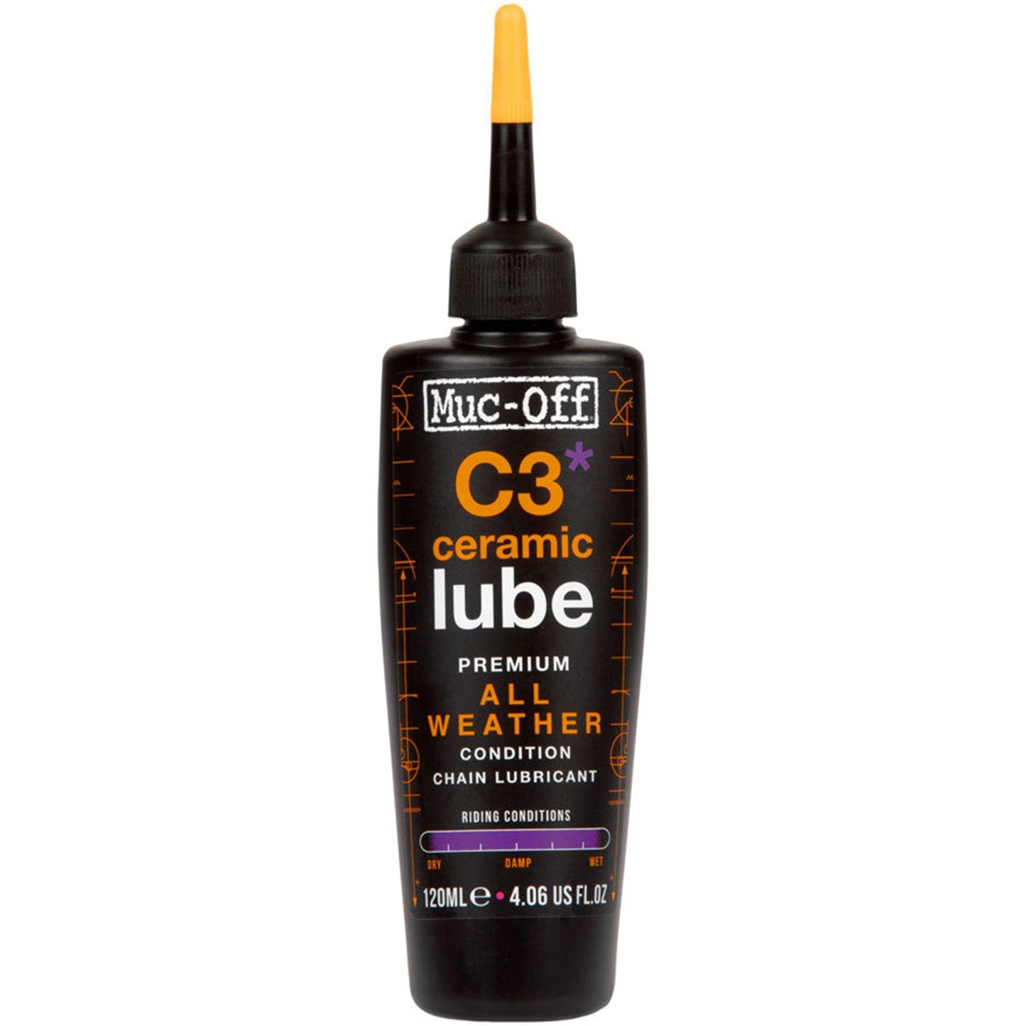 Muc-Off C3 Ceramic All Weather Lube - 120ml [MPN: 21467]_1911413