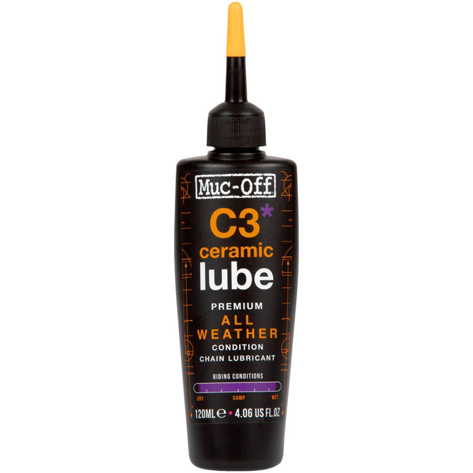 Muc-Off C3 Ceramic All Weather Lube - 120ml [MPN: 21467]_1911413