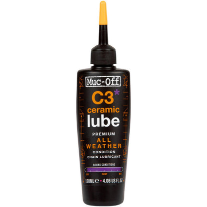 Muc-Off C3 Ceramic All Weather Lube - 120ml [MPN: 21467]_1911413