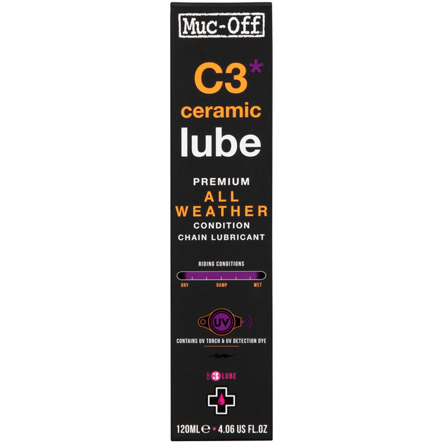 Muc-Off C3 Ceramic All Weather Lube - 120ml [MPN: 21467]_1911414