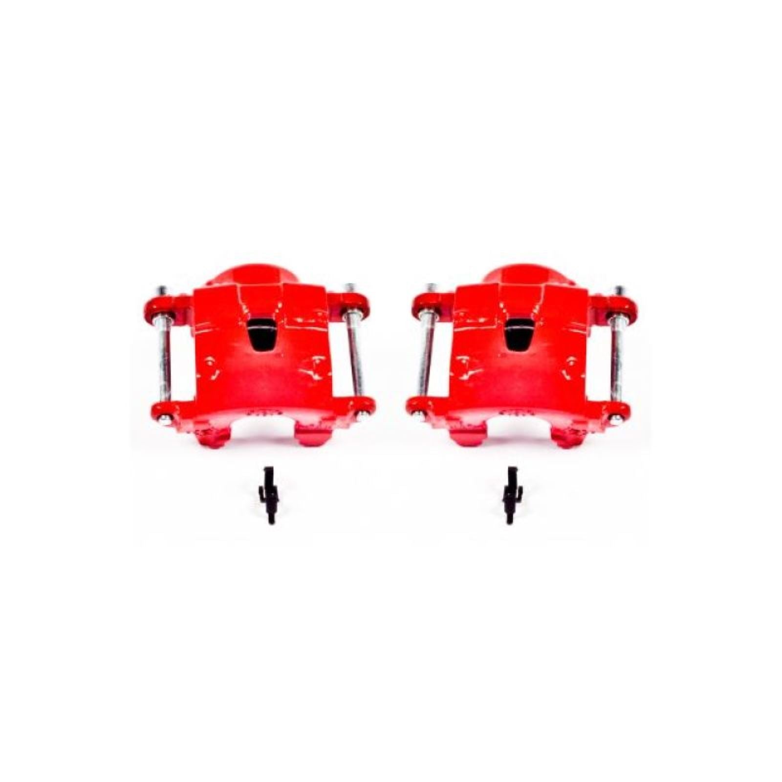 Powerstop Front Red Calipers w/o Brackets - Pair for 78-85 Avanti II [MPN: S4071]_1893114