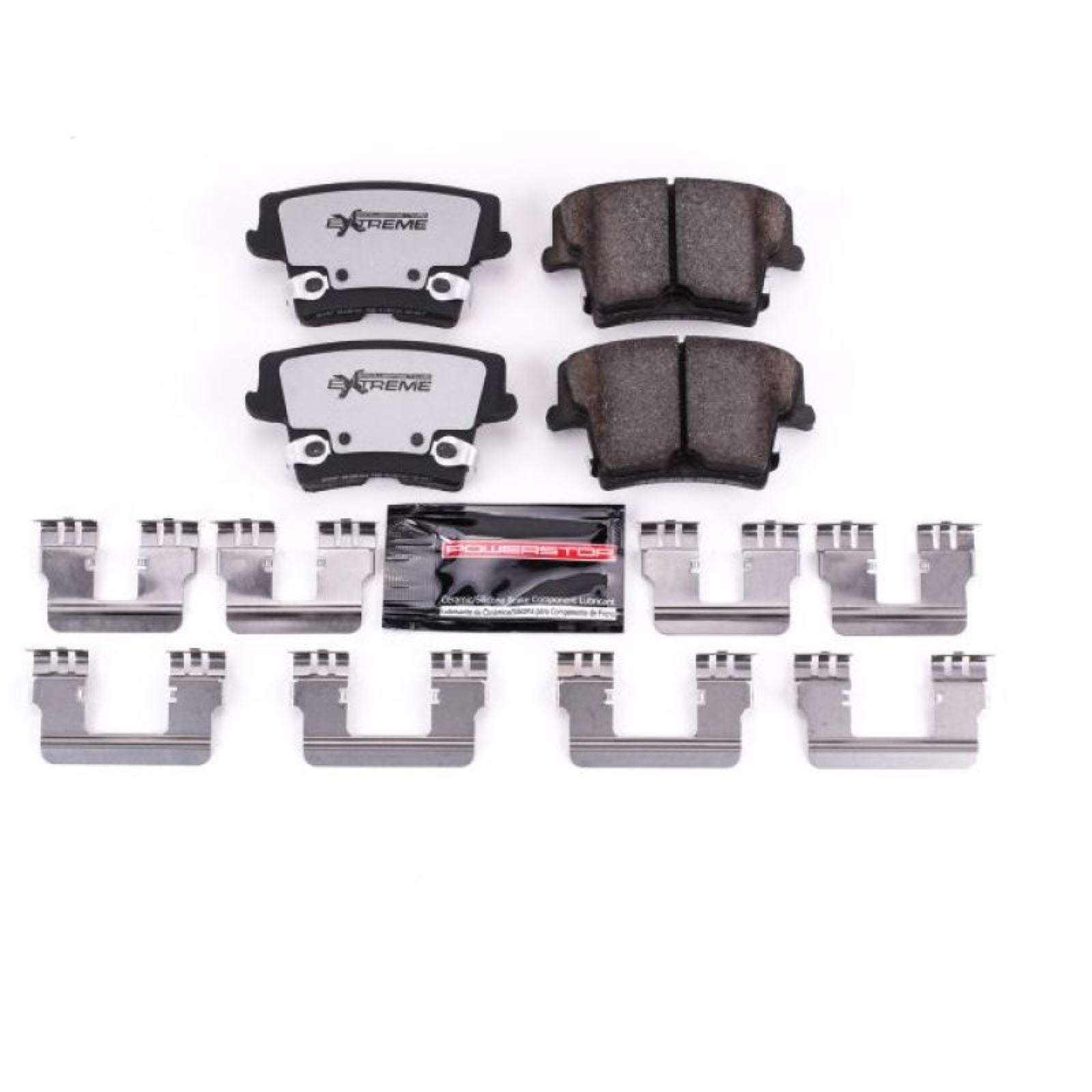 Powerstop Rear Z26 Extreme Street Brake Pads w/Hardware for 05-19 Chrysler 300 [MPN: Z26-1057]_1893196