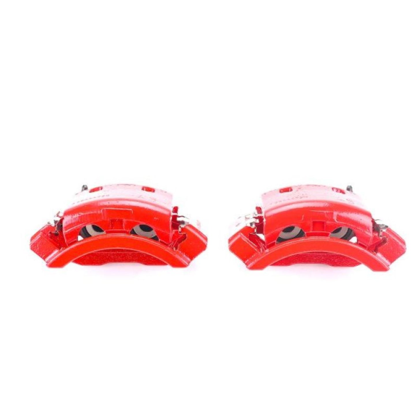 Powerstop Rear Red Calipers w/Brackets - Pair for 01-02 Dodge Ram 2500 [MPN: S4796]_1893620
